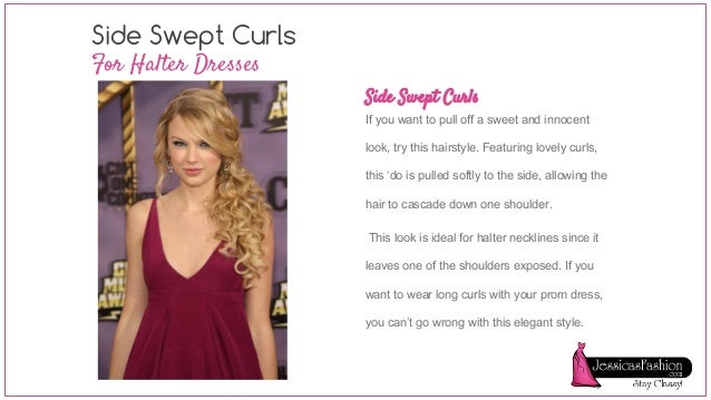 Hair for Halter Dress